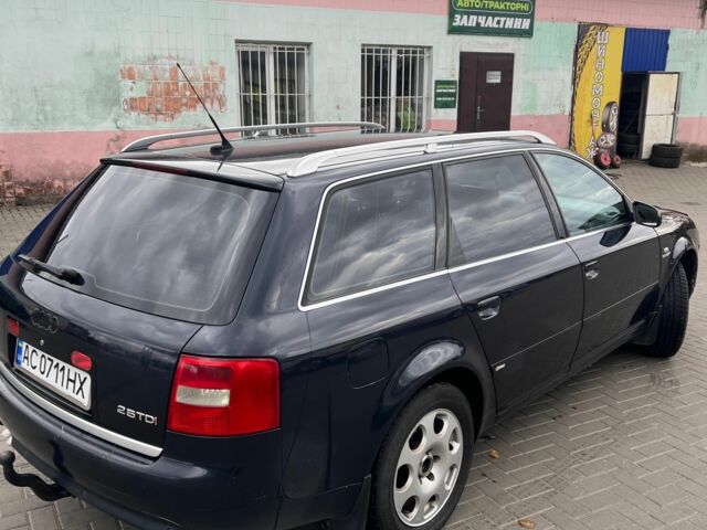 Синій Ауді А6, об'ємом двигуна 2.5 л та пробігом 405 тис. км за 4300 $, фото 2 на Automoto.ua