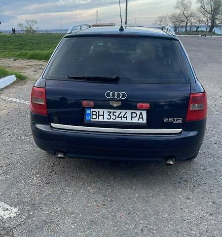 Синий Ауди А6, объемом двигателя 2.5 л и пробегом 275 тыс. км за 5500 $, фото 5 на Automoto.ua