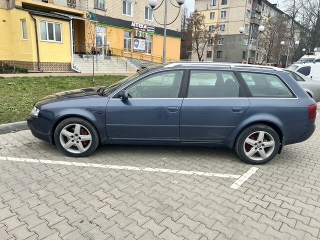 Синий Ауди А6, объемом двигателя 2.5 л и пробегом 332 тыс. км за 4900 $, фото 1 на Automoto.ua