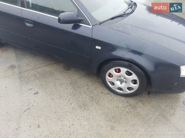 Синий Ауди А6, объемом двигателя 2.5 л и пробегом 252 тыс. км за 4000 $, фото 5 на Automoto.ua