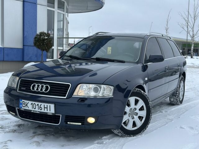 Синий Ауди А6, объемом двигателя 2.5 л и пробегом 368 тыс. км за 4950 $, фото 4 на Automoto.ua