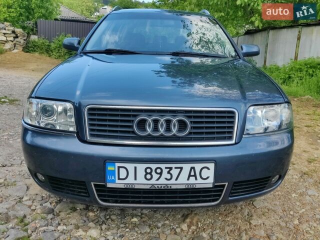 Синий Ауди А6, объемом двигателя 2.5 л и пробегом 333 тыс. км за 3800 $, фото 2 на Automoto.ua