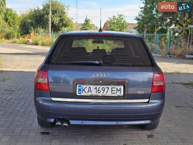 Синий Ауди А6, объемом двигателя 2.5 л и пробегом 390 тыс. км за 3000 $, фото 4 на Automoto.ua