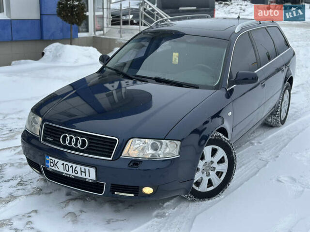 Синий Ауди А6, объемом двигателя 2.5 л и пробегом 368 тыс. км за 4950 $, фото 6 на Automoto.ua