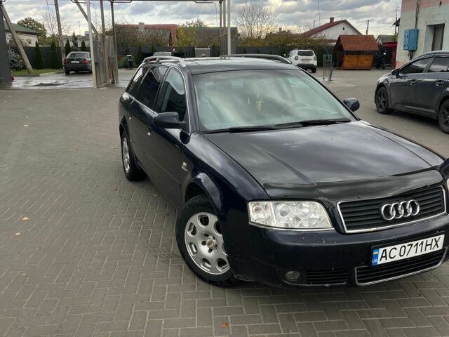 Синій Ауді А6, об'ємом двигуна 2.5 л та пробігом 405 тис. км за 4300 $, фото 1 на Automoto.ua