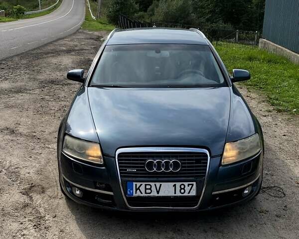 Синий Ауди А6, объемом двигателя 3 л и пробегом 350 тыс. км за 3300 $, фото 5 на Automoto.ua
