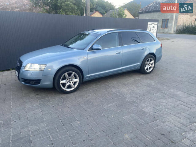 Синий Ауди А6, объемом двигателя 3 л и пробегом 370 тыс. км за 6800 $, фото 1 на Automoto.ua
