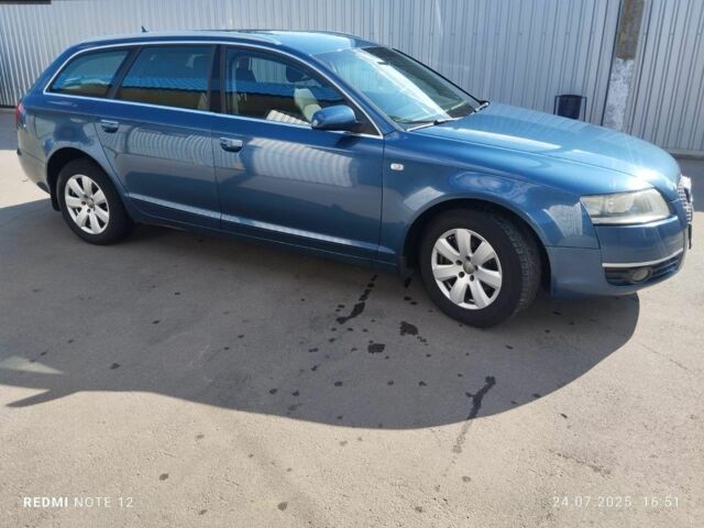 Синий Ауди А6, объемом двигателя 2.7 л и пробегом 240 тыс. км за 9500 $, фото 2 на Automoto.ua