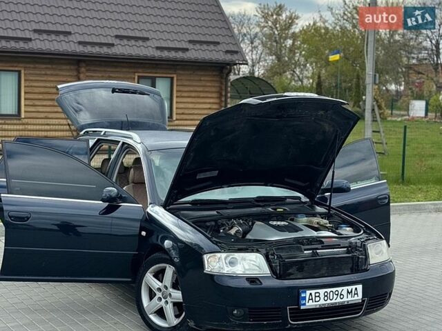 Синий Ауди А6, объемом двигателя 2.5 л и пробегом 316 тыс. км за 6200 $, фото 2 на Automoto.ua