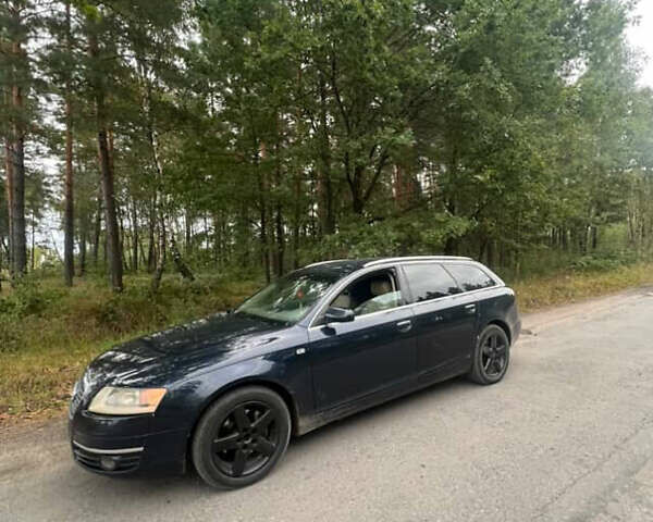 Синий Ауди А6, объемом двигателя 3 л и пробегом 400 тыс. км за 3200 $, фото 3 на Automoto.ua