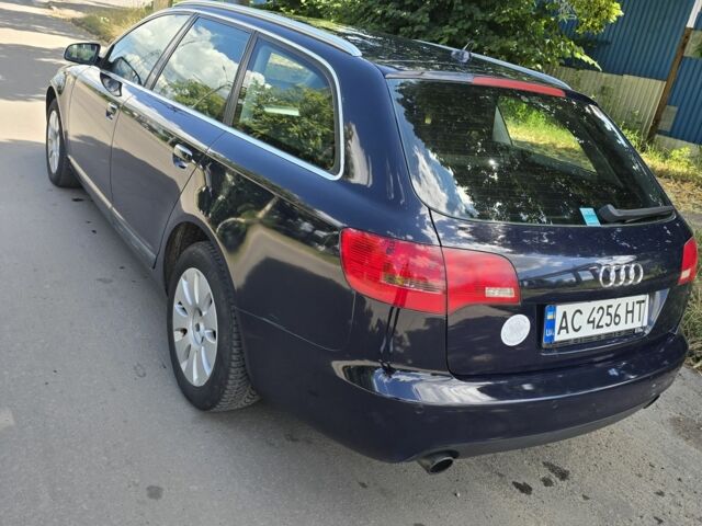 Синий Ауди А6, объемом двигателя 2 л и пробегом 318 тыс. км за 5950 $, фото 2 на Automoto.ua