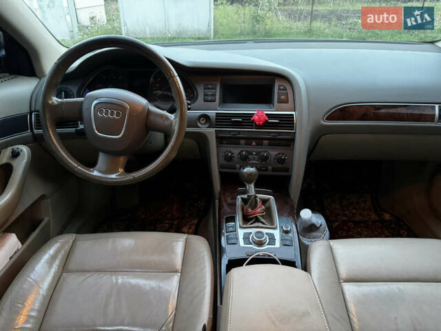 Синий Ауди А6, объемом двигателя 2.7 л и пробегом 340 тыс. км за 8800 $, фото 12 на Automoto.ua