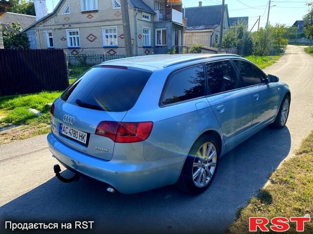 Синий Ауди А6, объемом двигателя 2 л и пробегом 285 тыс. км за 6600 $, фото 3 на Automoto.ua