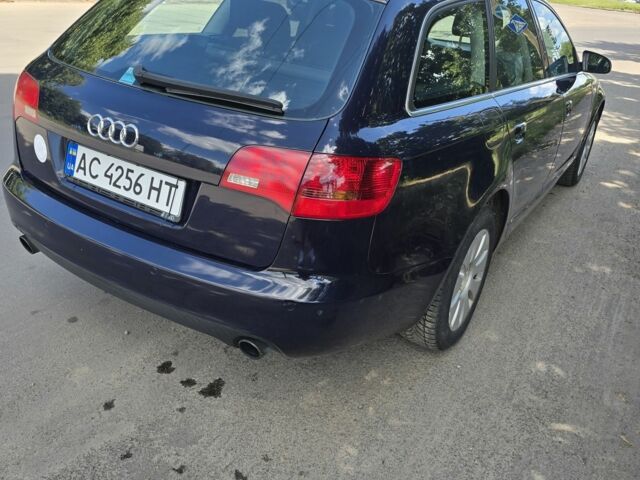 Синий Ауди А6, объемом двигателя 2 л и пробегом 318 тыс. км за 5950 $, фото 3 на Automoto.ua