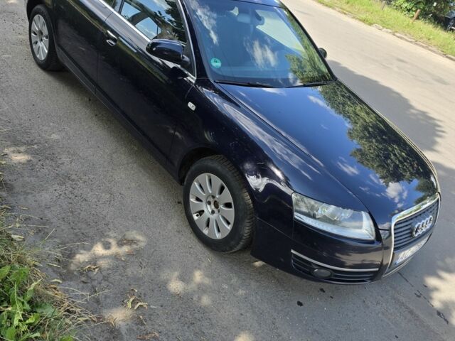 Синий Ауди А6, объемом двигателя 2 л и пробегом 318 тыс. км за 5950 $, фото 1 на Automoto.ua