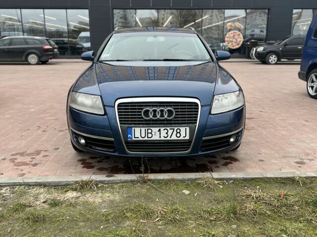 Синий Ауди А6, объемом двигателя 2 л и пробегом 400 тыс. км за 3650 $, фото 1 на Automoto.ua