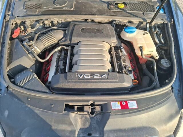 Синий Ауди А6, объемом двигателя 2.4 л и пробегом 265 тыс. км за 4659 $, фото 7 на Automoto.ua