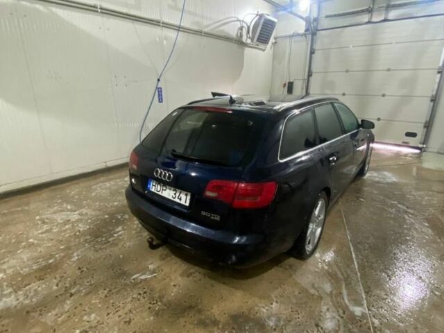 Синий Ауди А6, объемом двигателя 3 л и пробегом 384 тыс. км за 3500 $, фото 2 на Automoto.ua