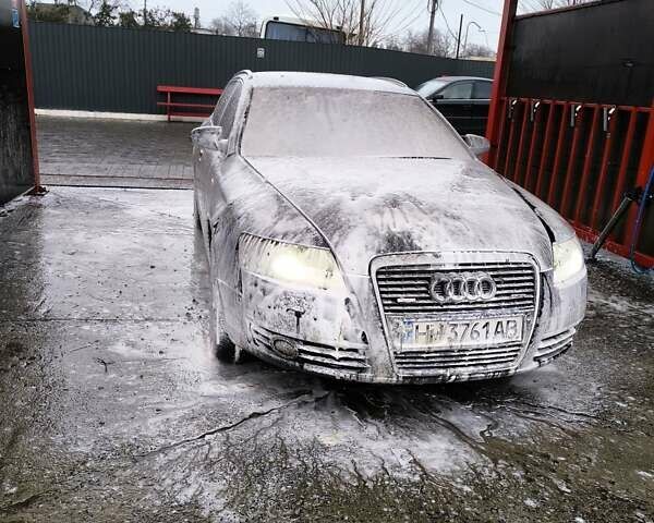 Синий Ауди А6, объемом двигателя 3 л и пробегом 292 тыс. км за 10000 $, фото 1 на Automoto.ua
