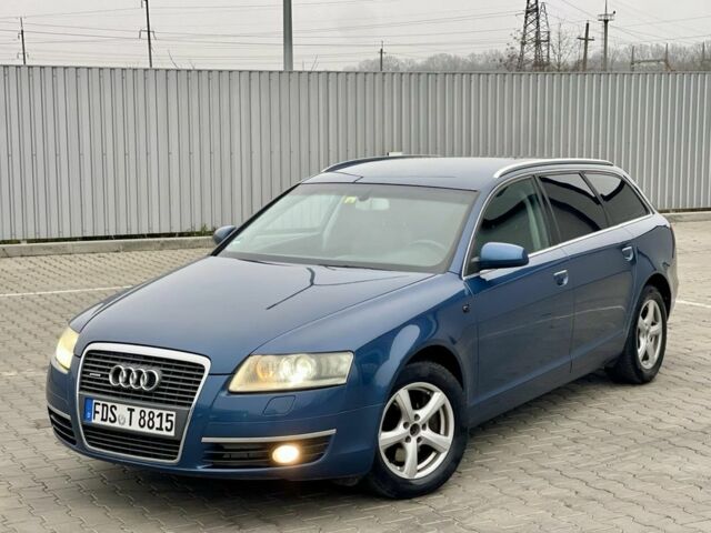 Синий Ауди А6, объемом двигателя 3 л и пробегом 367 тыс. км за 4450 $, фото 1 на Automoto.ua