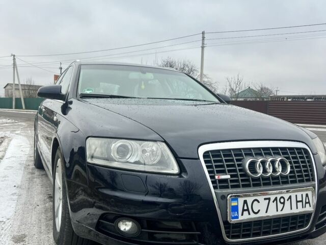 Синий Ауди А6, объемом двигателя 3 л и пробегом 210 тыс. км за 9200 $, фото 2 на Automoto.ua