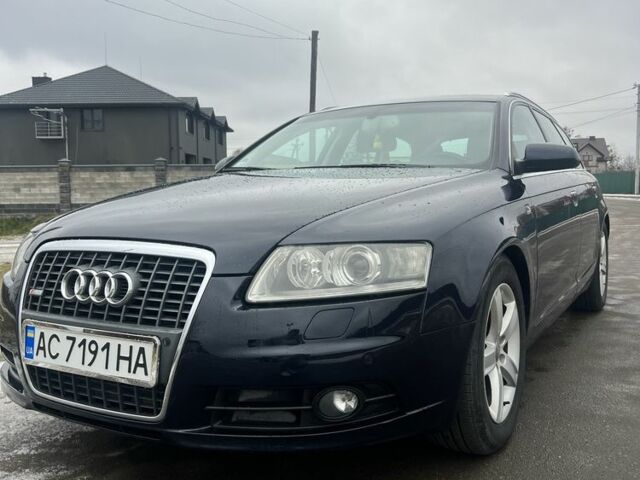 Синий Ауди А6, объемом двигателя 3 л и пробегом 210 тыс. км за 9200 $, фото 1 на Automoto.ua