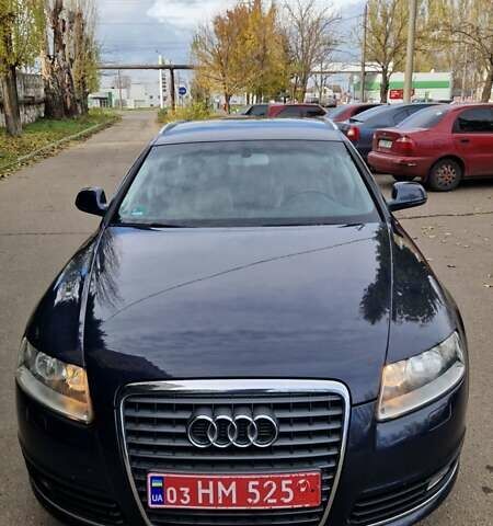 Синій Ауді А6, об'ємом двигуна 1.98 л та пробігом 221 тис. км за 9000 $, фото 1 на Automoto.ua