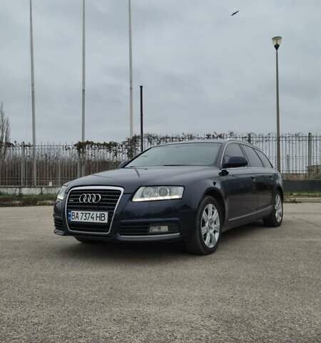 Синий Ауди А6, объемом двигателя 3 л и пробегом 330 тыс. км за 10500 $, фото 1 на Automoto.ua