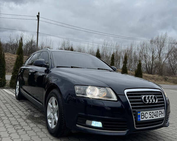 Синий Ауди А6, объемом двигателя 2 л и пробегом 300 тыс. км за 9750 $, фото 1 на Automoto.ua