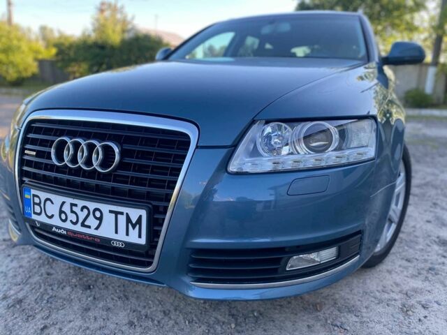 Синий Ауди А6, объемом двигателя 3 л и пробегом 315 тыс. км за 8200 $, фото 2 на Automoto.ua