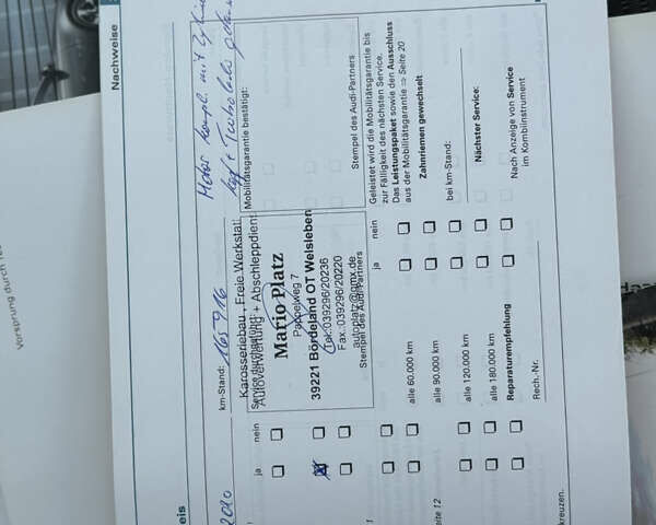 Синий Ауди А6, объемом двигателя 2 л и пробегом 236 тыс. км за 9950 $, фото 60 на Automoto.ua