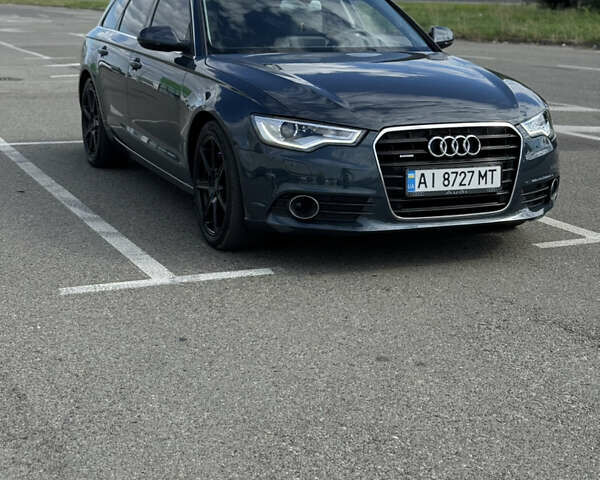 Синий Ауди А6, объемом двигателя 3 л и пробегом 250 тыс. км за 21300 $, фото 1 на Automoto.ua