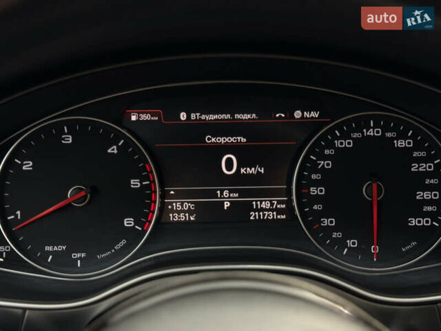 Ауди А6 2018 в Черкассах на Automoto.ua Синий Ауди А6, объемом двигателя 2.97 л и пробегом 212 тыс. км за 26350 $, фото 11 на Automoto.ua
