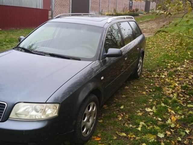 Синий Ауди А6, объемом двигателя 2.5 л и пробегом 342 тыс. км за 1900 $, фото 1 на Automoto.ua