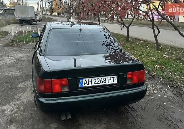 Зеленый Ауди А6, объемом двигателя 2.6 л и пробегом 285 тыс. км за 4000 $, фото 3 на Automoto.ua