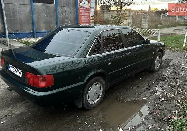 Зеленый Ауди А6, объемом двигателя 2.6 л и пробегом 285 тыс. км за 4000 $, фото 4 на Automoto.ua