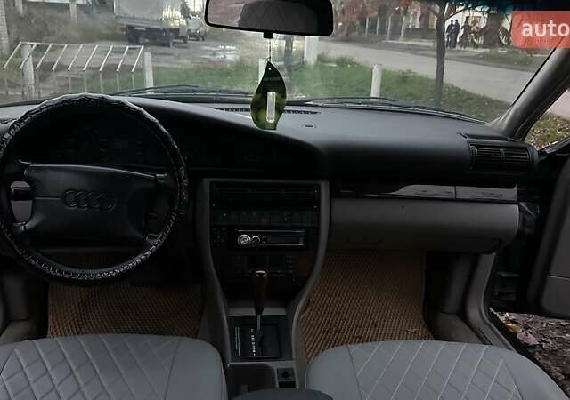 Зеленый Ауди А6, объемом двигателя 2.6 л и пробегом 285 тыс. км за 4000 $, фото 14 на Automoto.ua