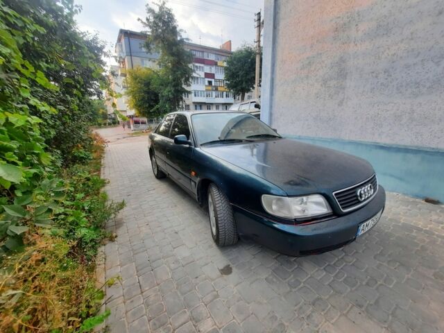 Зеленый Ауди А6, объемом двигателя 2.8 л и пробегом 400 тыс. км за 2399 $, фото 5 на Automoto.ua