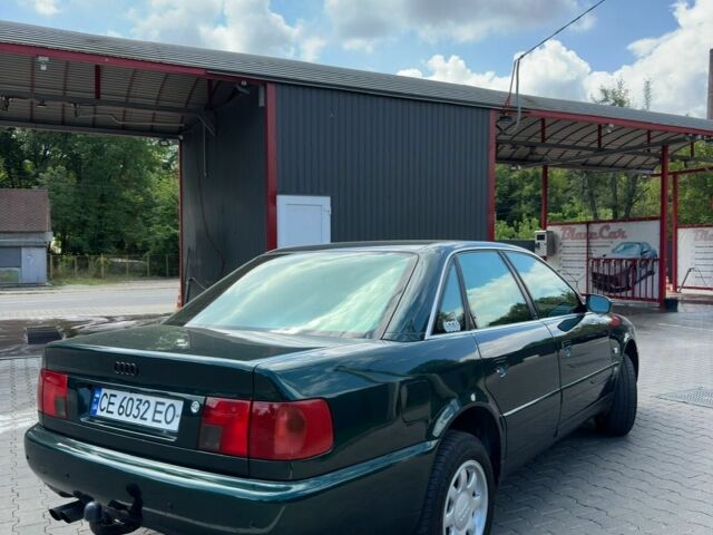 Зеленый Ауди А6, объемом двигателя 2.6 л и пробегом 177 тыс. км за 5000 $, фото 3 на Automoto.ua