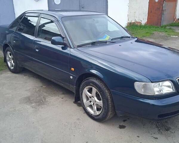 Зелений Ауді А6, об'ємом двигуна 1.8 л та пробігом 337 тис. км за 3700 $, фото 1 на Automoto.ua