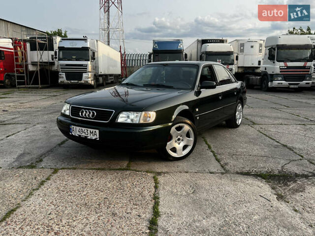 Зеленый Ауди А6, объемом двигателя 2.6 л и пробегом 470 тыс. км за 4489 $, фото 6 на Automoto.ua