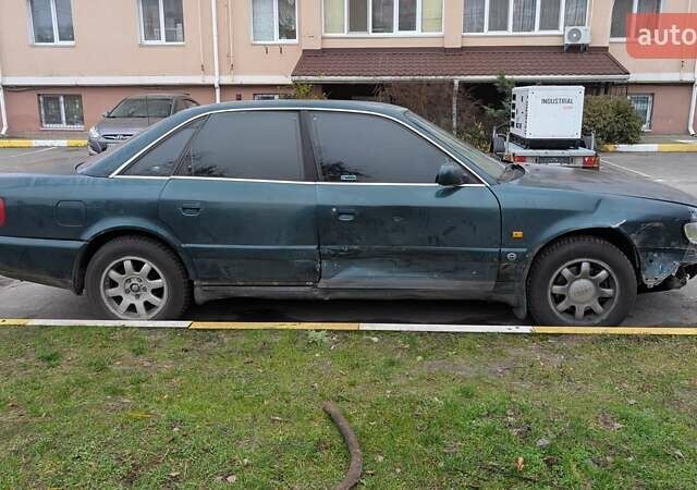 Зеленый Ауди А6, объемом двигателя 2.6 л и пробегом 285 тыс. км за 1200 $, фото 8 на Automoto.ua