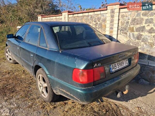 Зелений Ауді А6, об'ємом двигуна 2.46 л та пробігом 343 тис. км за 3000 $, фото 1 на Automoto.ua