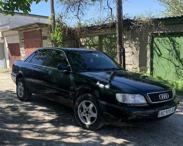 Зеленый Ауди А6, объемом двигателя 2.6 л и пробегом 600 тыс. км за 2550 $, фото 14 на Automoto.ua