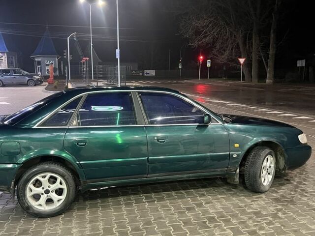 Зеленый Ауди А6, объемом двигателя 2.5 л и пробегом 506 тыс. км за 3500 $, фото 1 на Automoto.ua