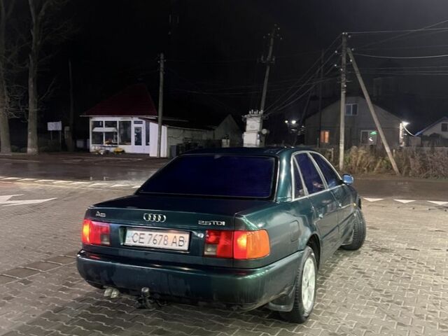 Зеленый Ауди А6, объемом двигателя 2.5 л и пробегом 506 тыс. км за 3500 $, фото 2 на Automoto.ua