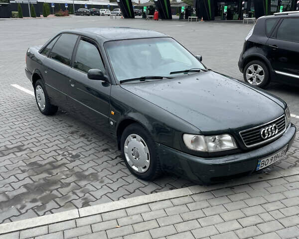 Зеленый Ауди А6, объемом двигателя 2.3 л и пробегом 237 тыс. км за 2300 $, фото 1 на Automoto.ua