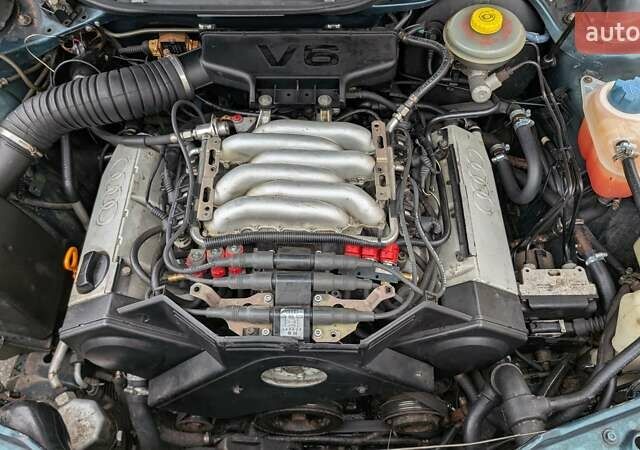 Зеленый Ауди А6, объемом двигателя 2.6 л и пробегом 285 тыс. км за 1200 $, фото 30 на Automoto.ua