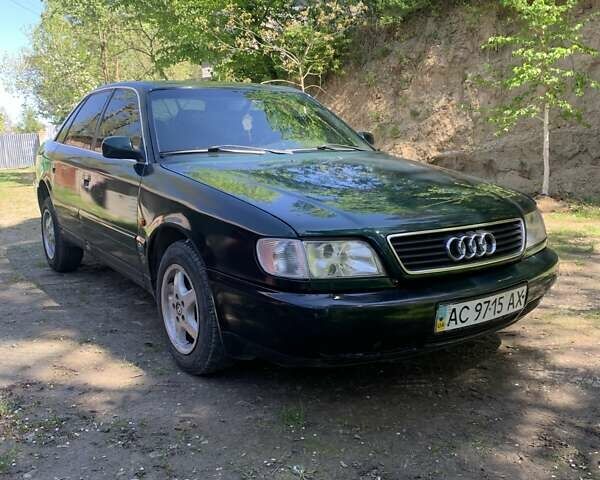 Зеленый Ауди А6, объемом двигателя 2.6 л и пробегом 600 тыс. км за 2550 $, фото 4 на Automoto.ua