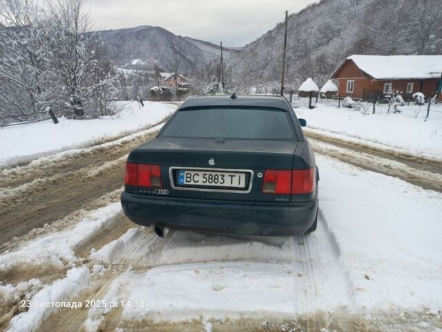 Зеленый Ауди А6, объемом двигателя 2 л и пробегом 480 тыс. км за 2200 $, фото 1 на Automoto.ua